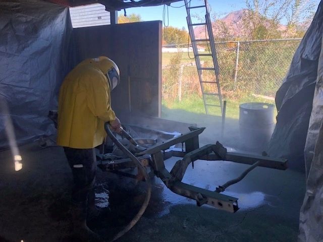 Richard Weyland starts his frame-off restoration