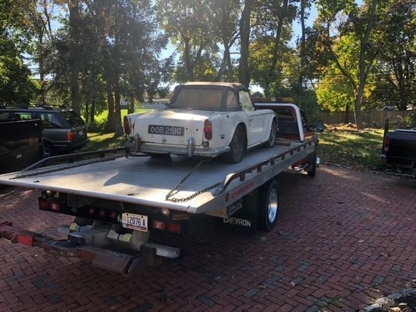 Ben Fontaine's Triumph TR5, commission number CP 1168 O