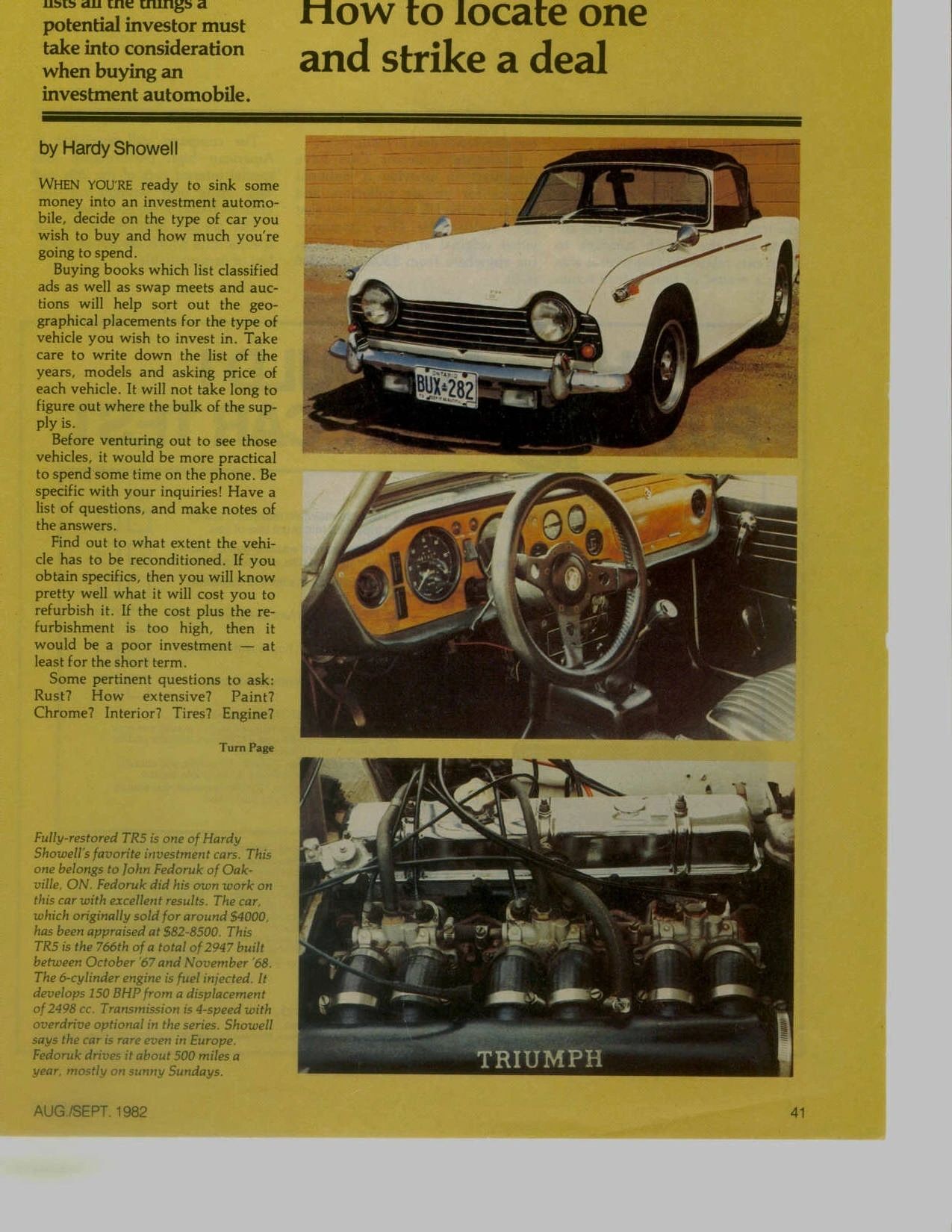 Alex Greene's TR5 PI — photo 5