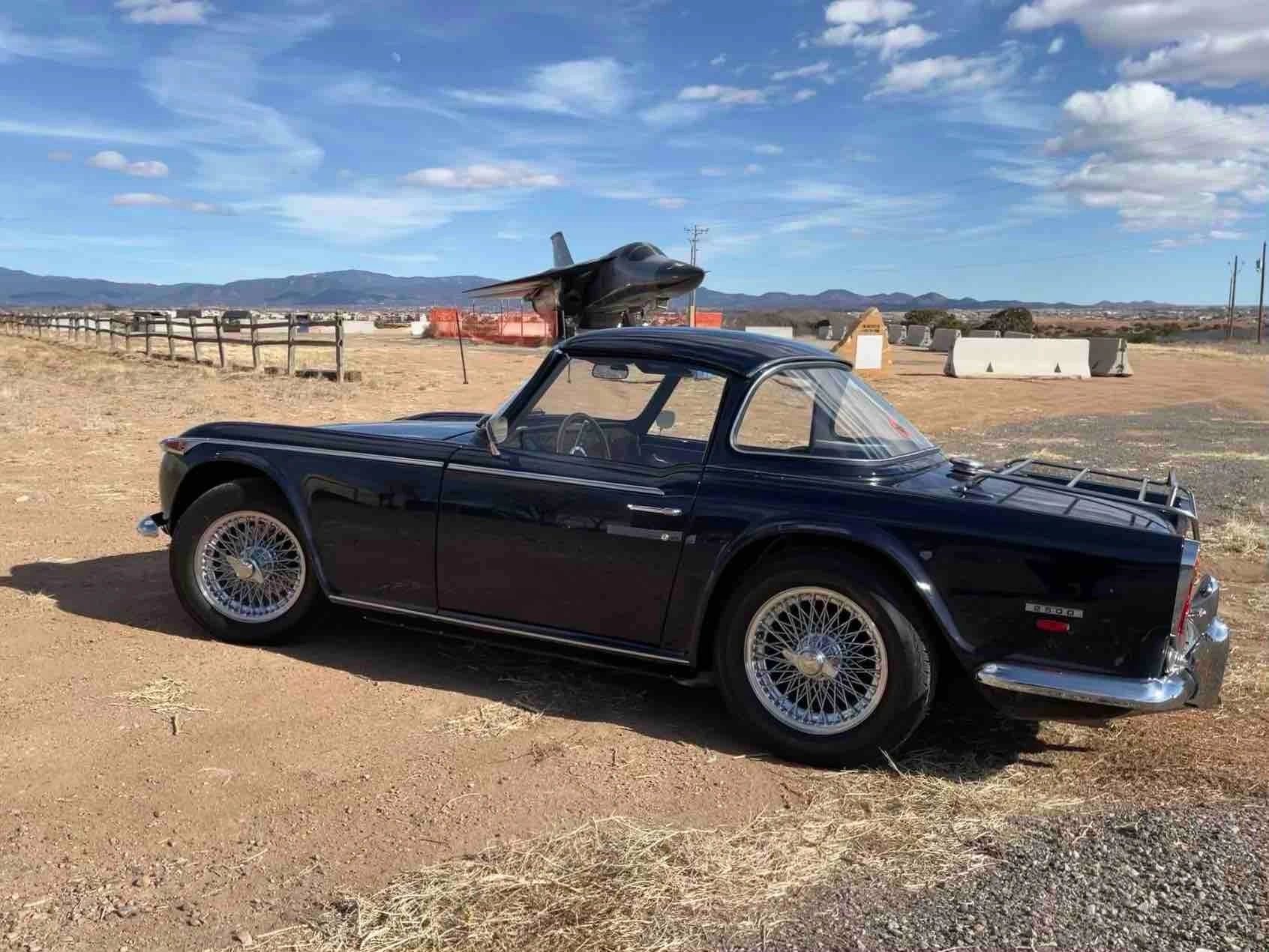Triumph TR5 during the winter off season